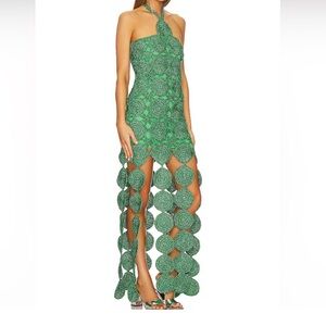 Simon Miller Green Strapless Dress